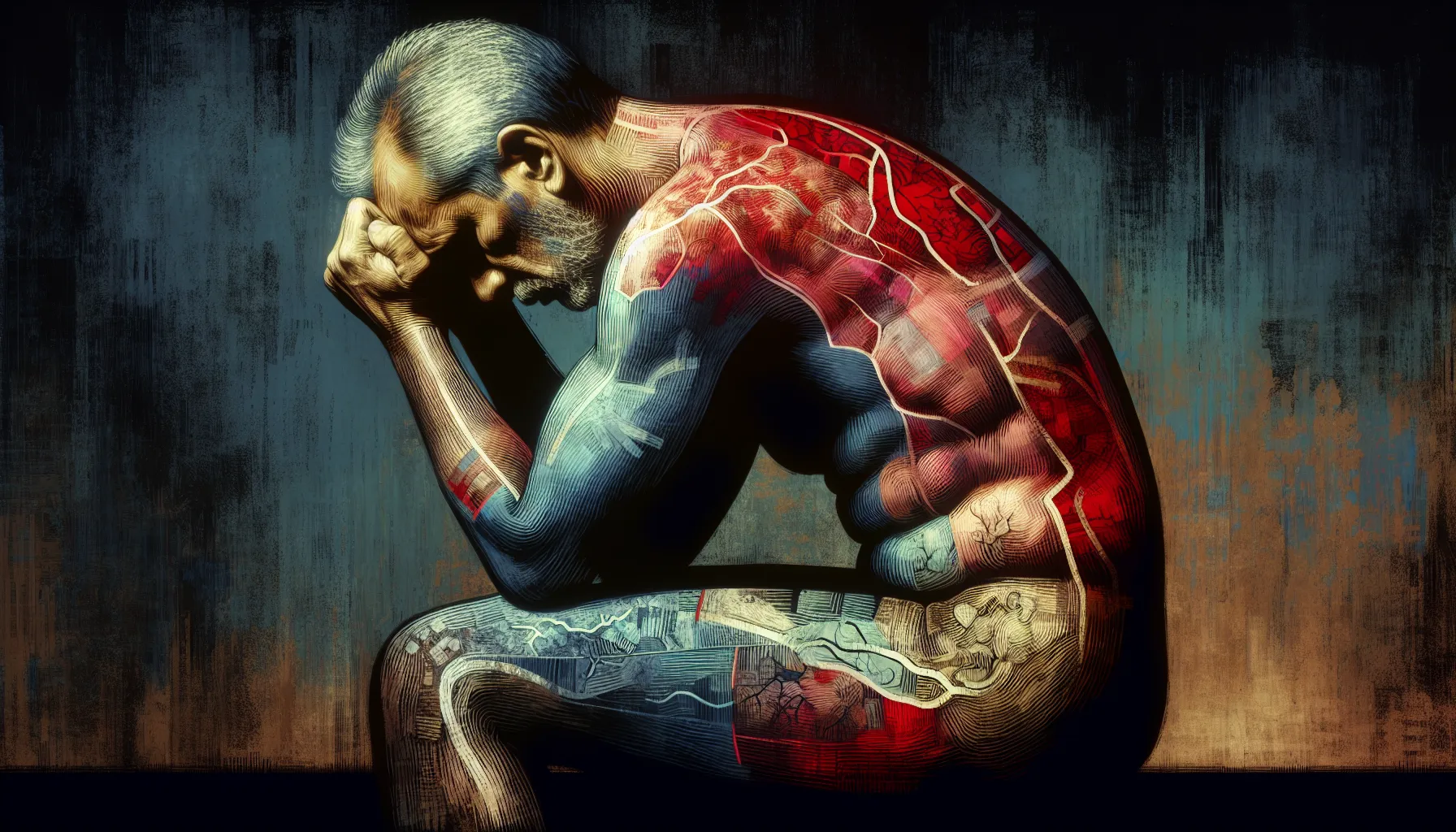 Dépression masculine : les symptômes physiques à surveiller