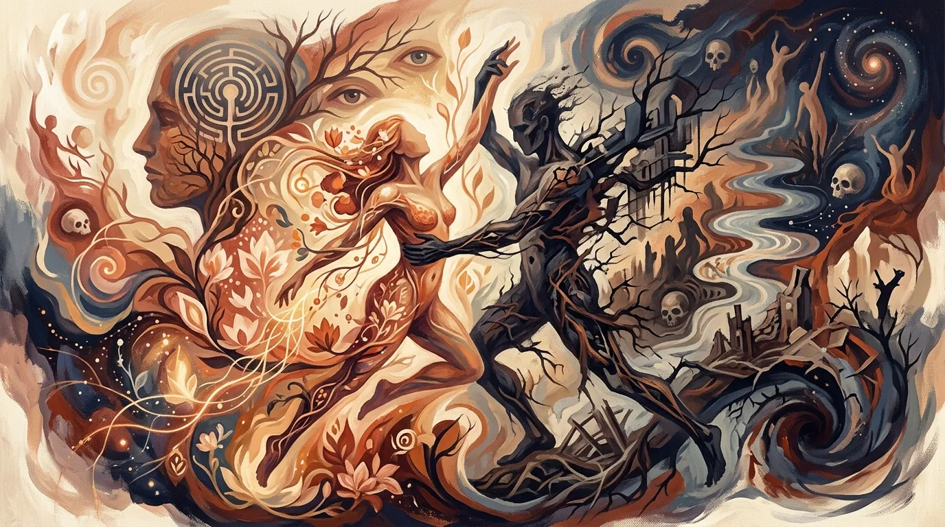 Eros et Thanatos en Psychanalyse : Une Exploration des Forces Vitales et Mortifères