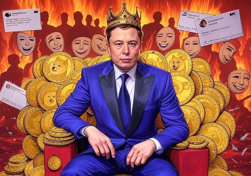 Elon Musk et l’enfant intérieur : humour, memes et régression
